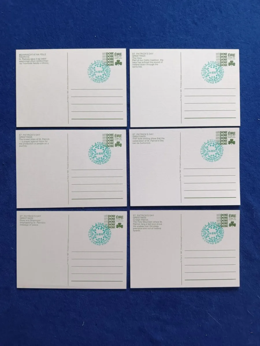 1987 St.Patrick's Day Cards - Image 3