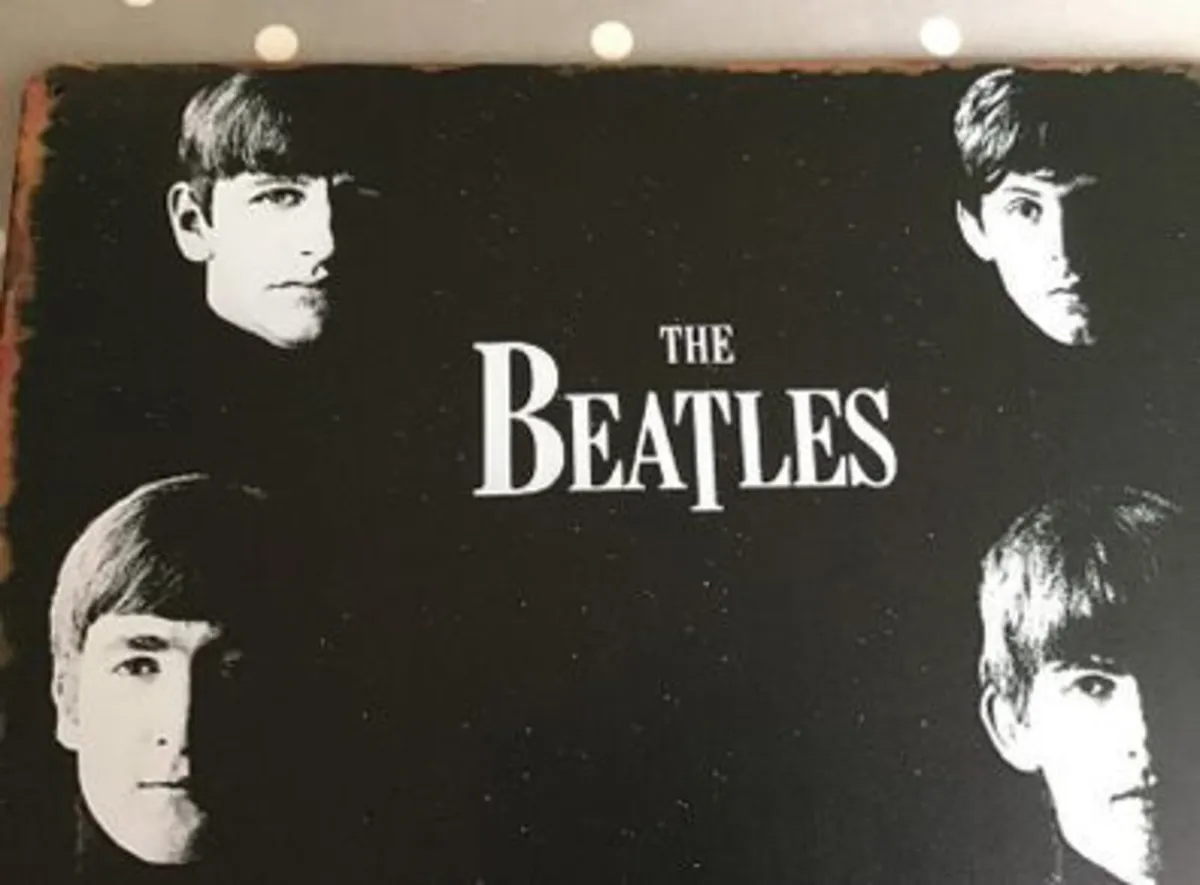 Beatles Wall Plaque