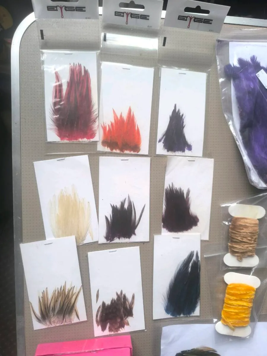 Fly tying materials lot3 all new salmon trout fish - Image 3
