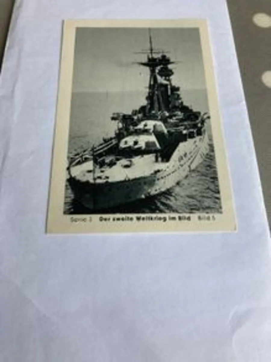 Rare Genuine WW2 German propaganda photo card