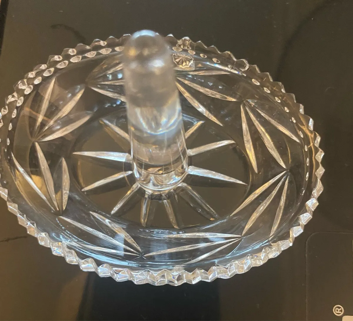 Vintage Galway Crystal Ring Holder/ Dish - Image 2