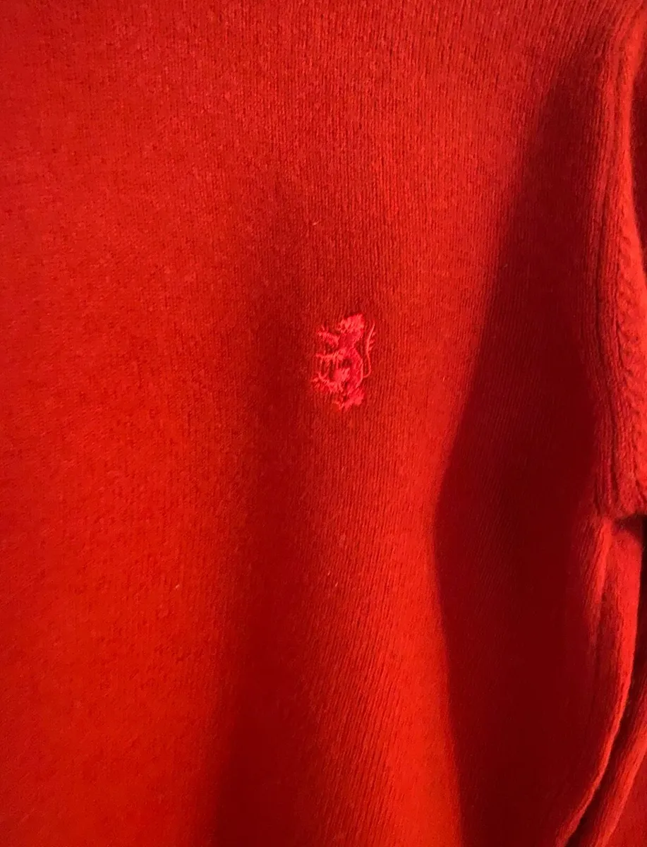 Red Pringle Poloneck Jumper - Image 3