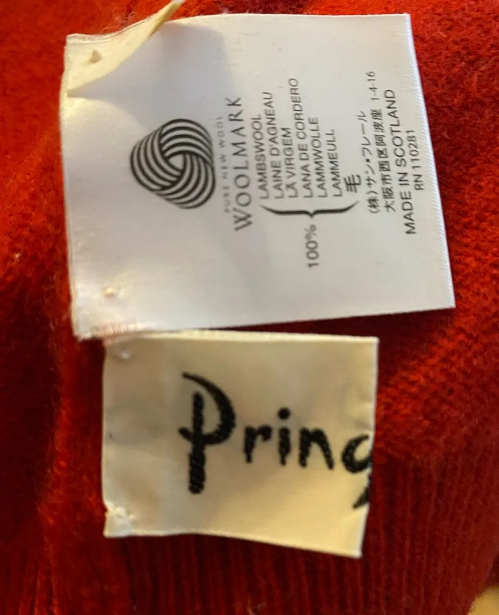 Red Pringle Poloneck Jumper - Image 4