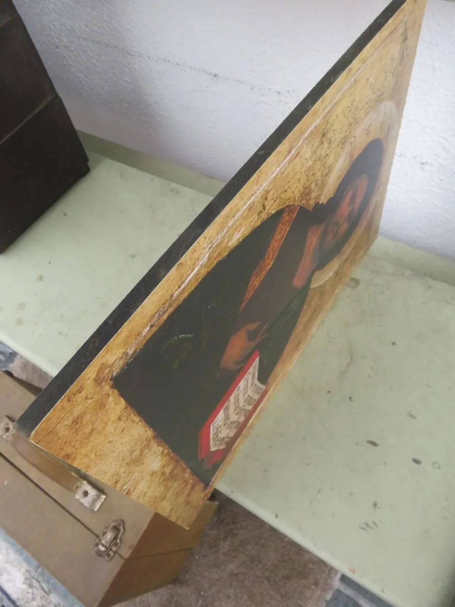 Old icon pic. on wood - Image 2