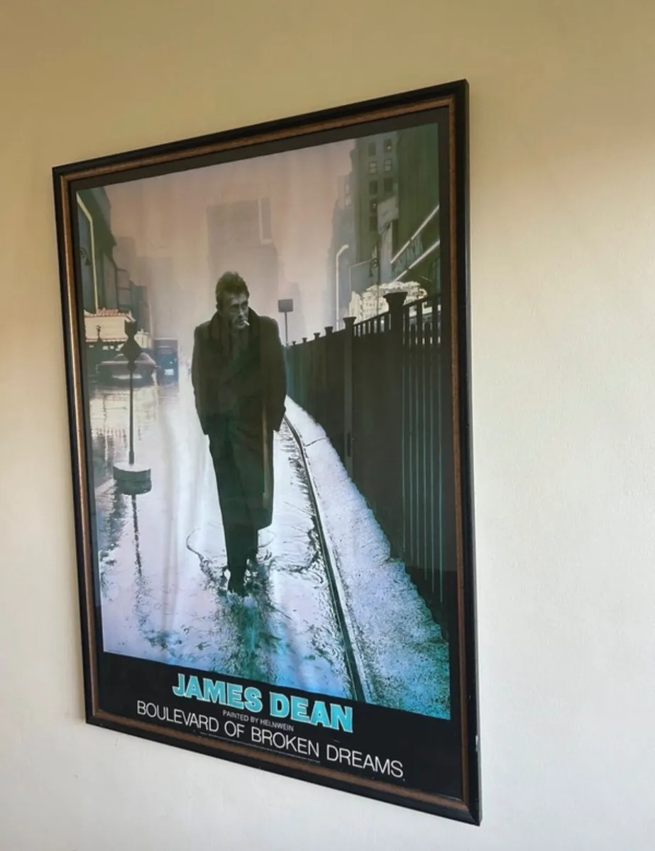 FREE James Dean boulevard of broken dreams poster - Image 1