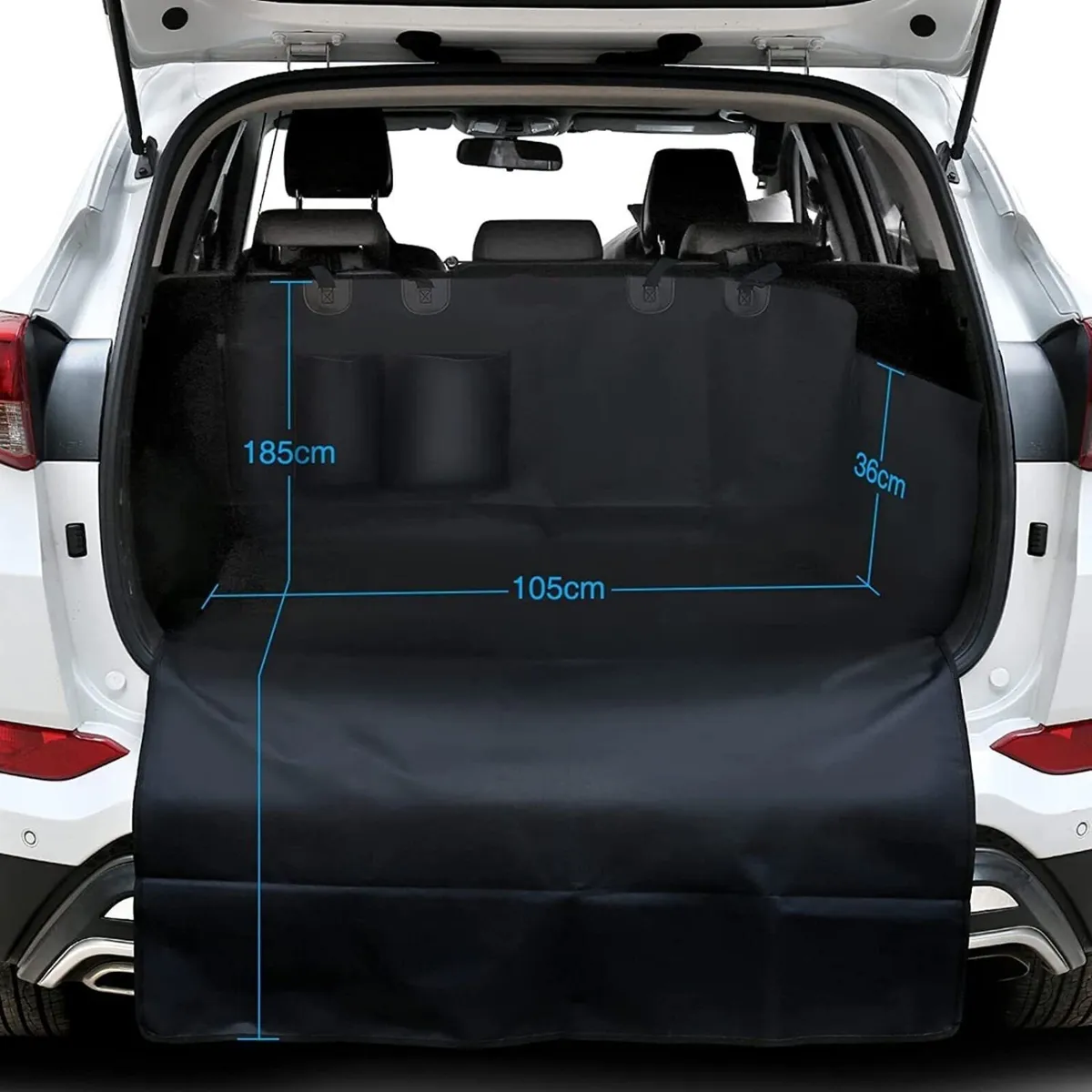 Pet Dog Back Seat Cover Universal Waterproof Mat - Image 2
