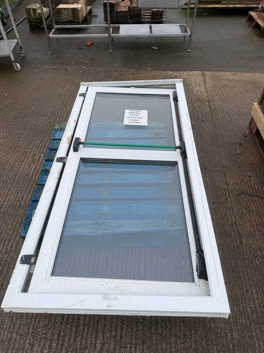 PVC Fire Escape Door For Sale - Image 1