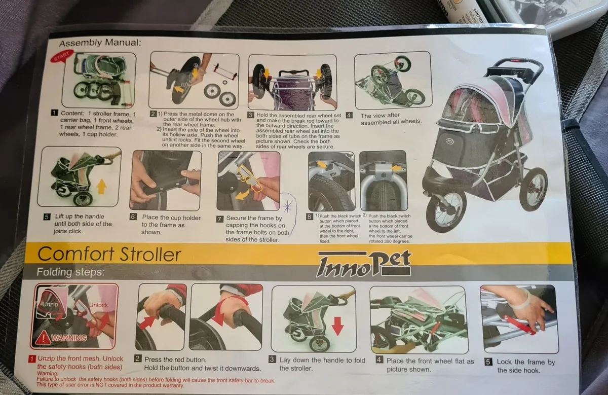 Dog Stroller for small to medium dogs - Image 2