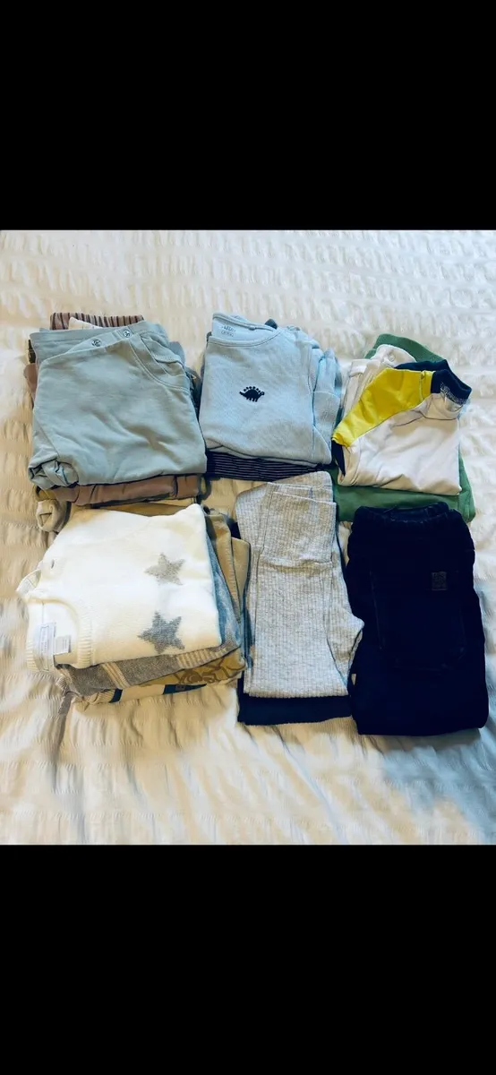 Baby boy clothes bundle 12-18 months - Image 1