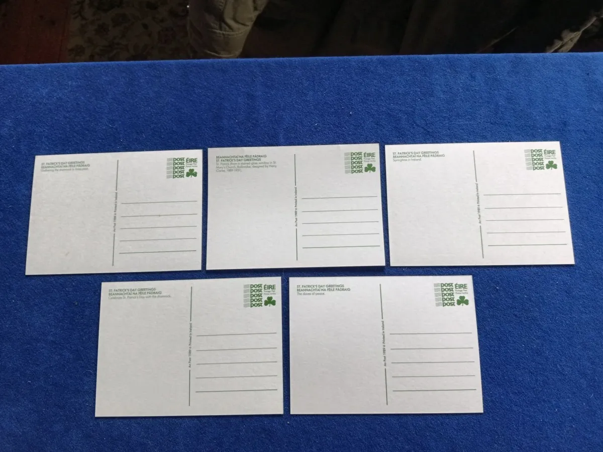 1989 St. Patrick's Day Postcards - Image 3