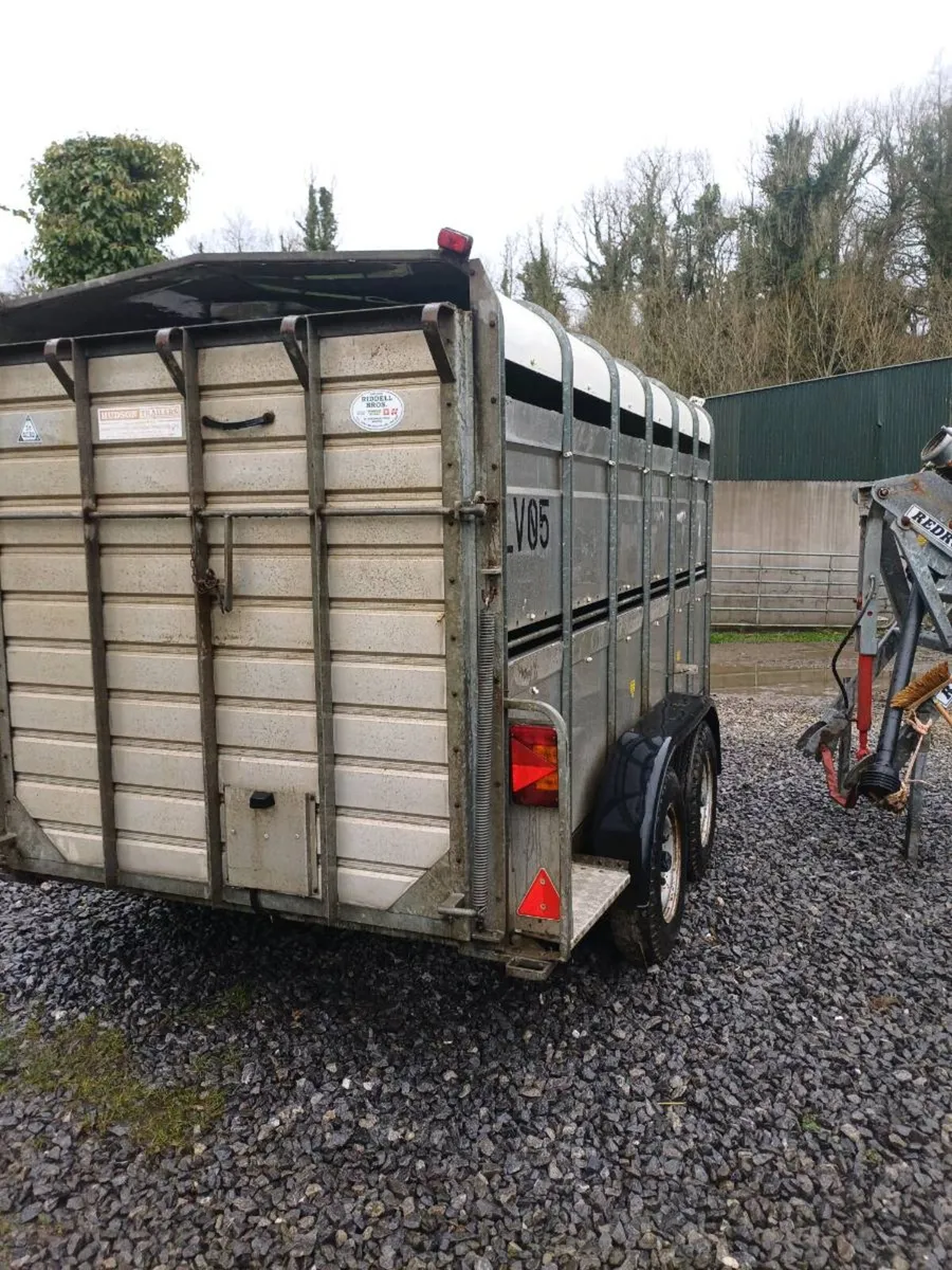 HUDSON 12FT LIVESTOCK TRAILER (DECKS) - Image 1