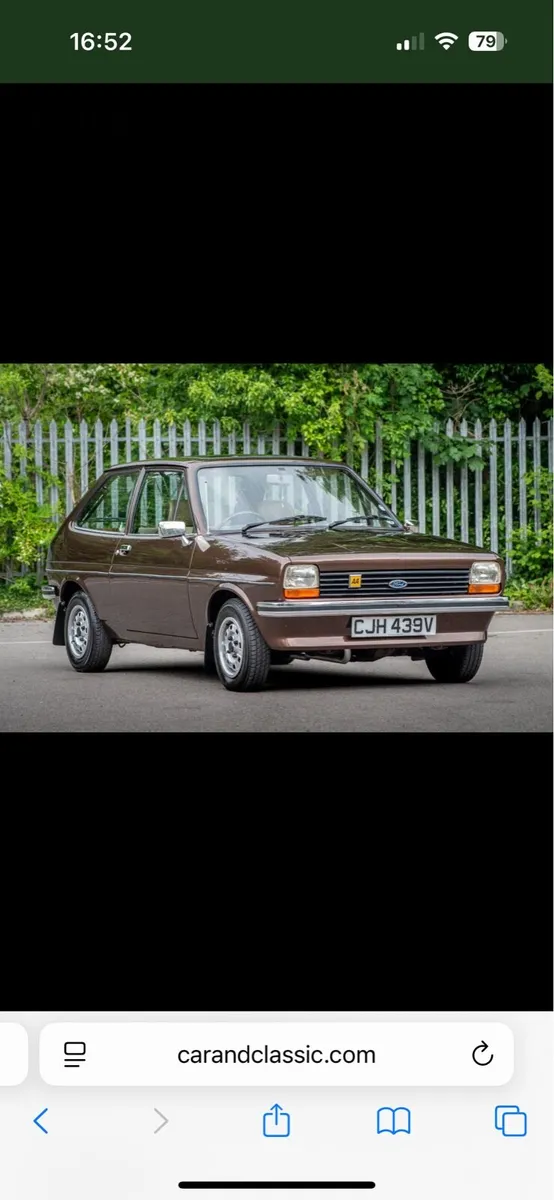 Ford fiesta mk 1