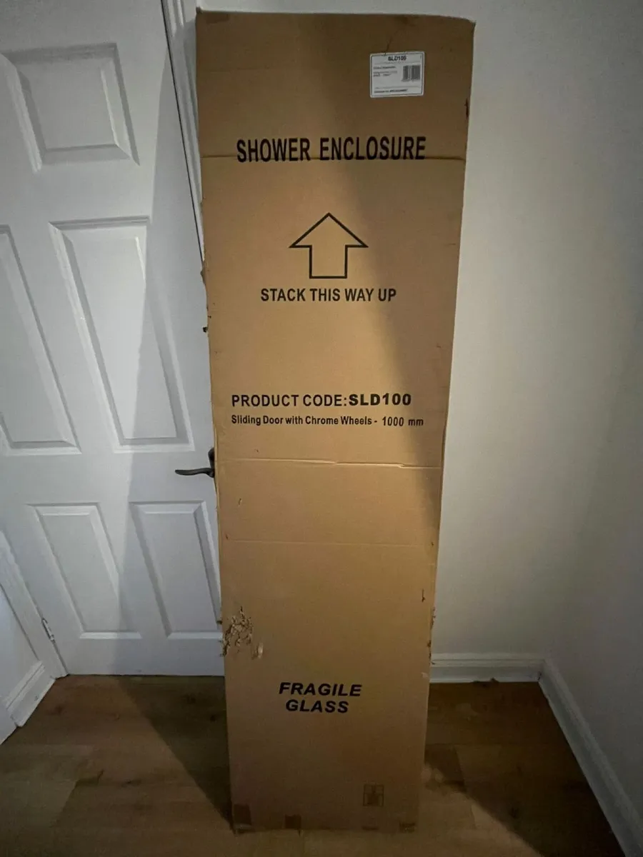 Sliding Shower Door (1000mm) - New in Box - Image 3