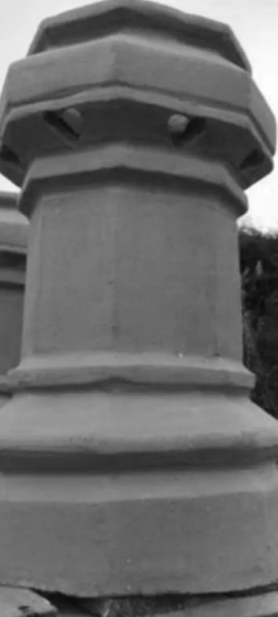 Bangor slates chimney pots floor ridge roof tiles - Image 3