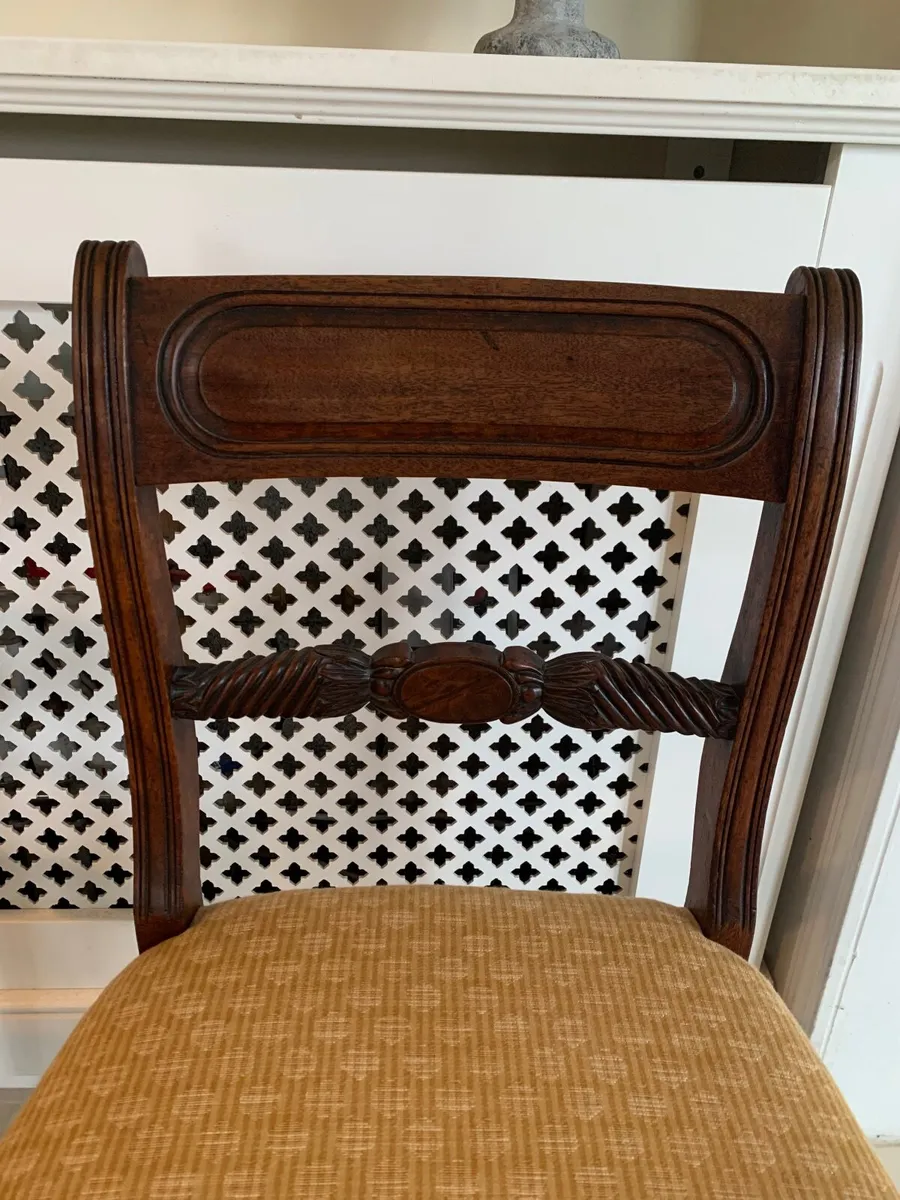 Antique Regency Chairs - Image 4