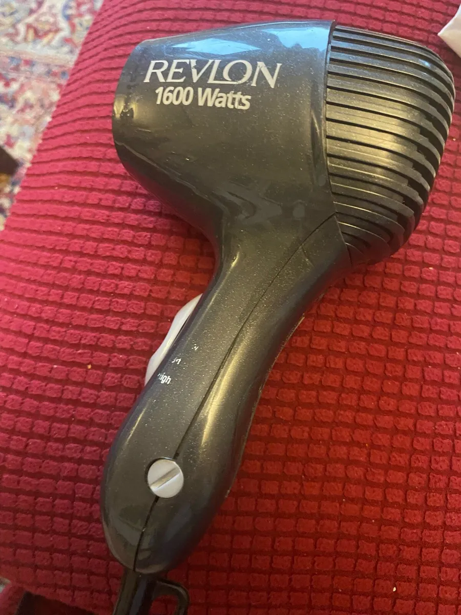 Revlon 1600 Hair a dryer (with US plug) - Image 3