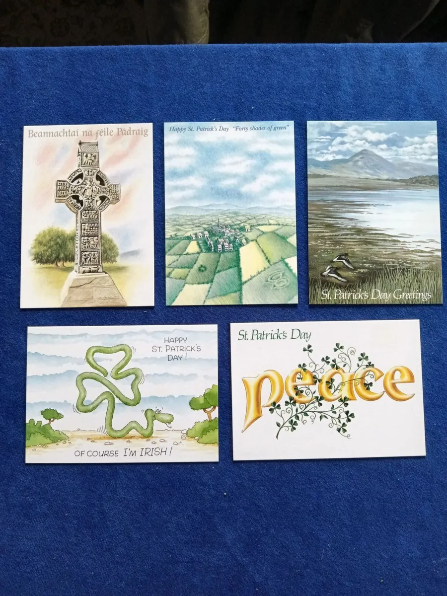 1990 St. Patrick's Day Postcards - Image 2