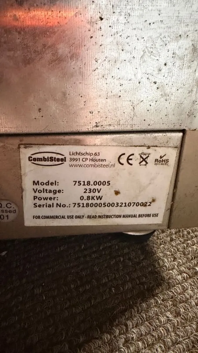 Plate warmer Combisteel - Image 3