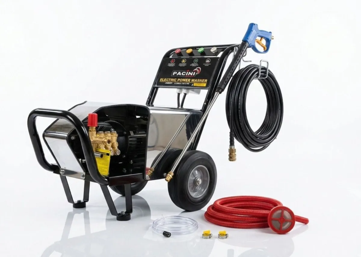 Electric Pressure Washer Pacini Single Phase - Image 1