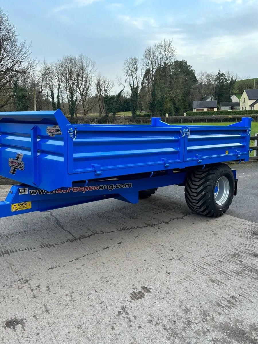 Eurospec 12x7 tipping trailer - Image 1