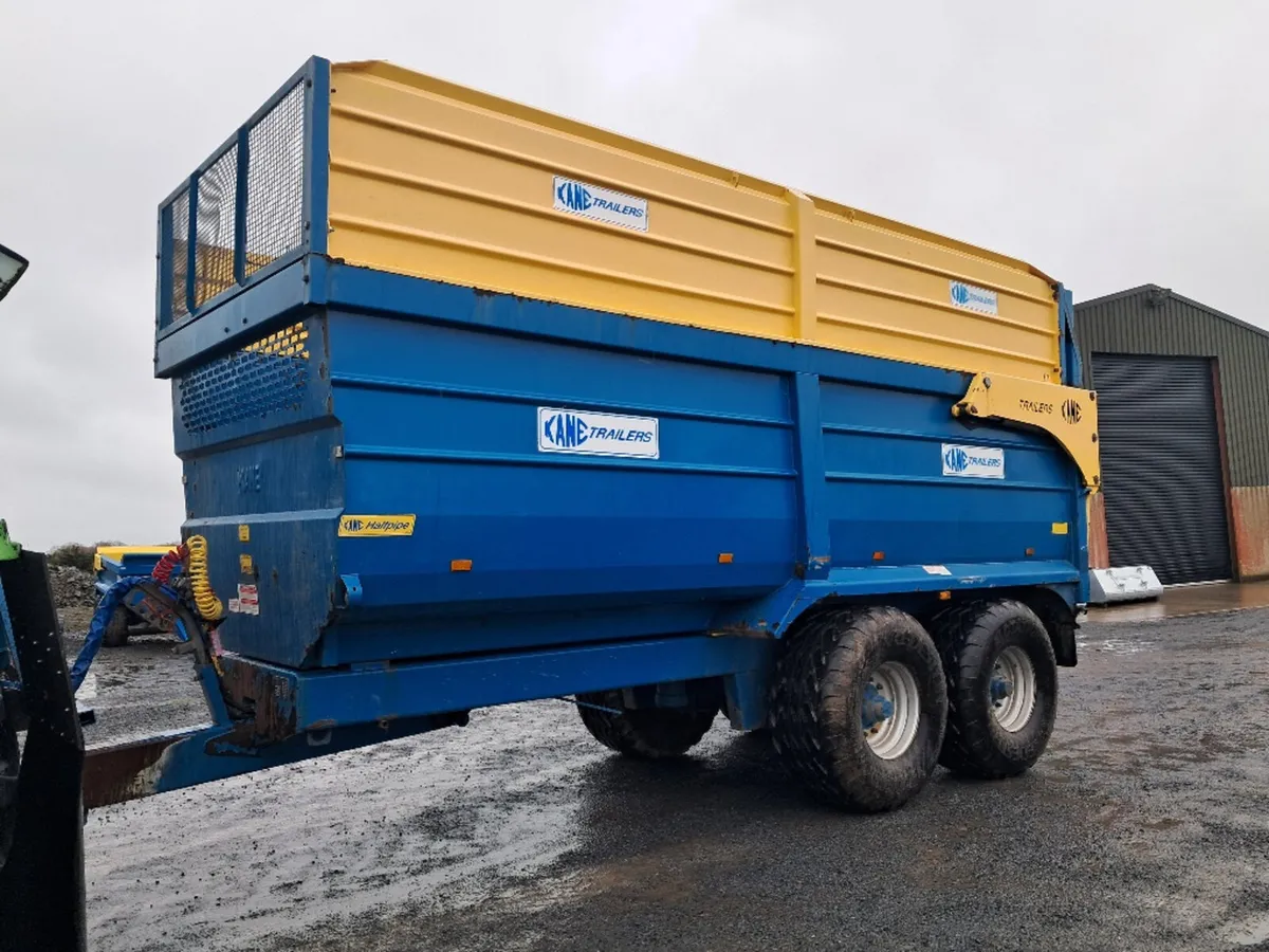 2015 Kane 16ton silage trailer - Image 1