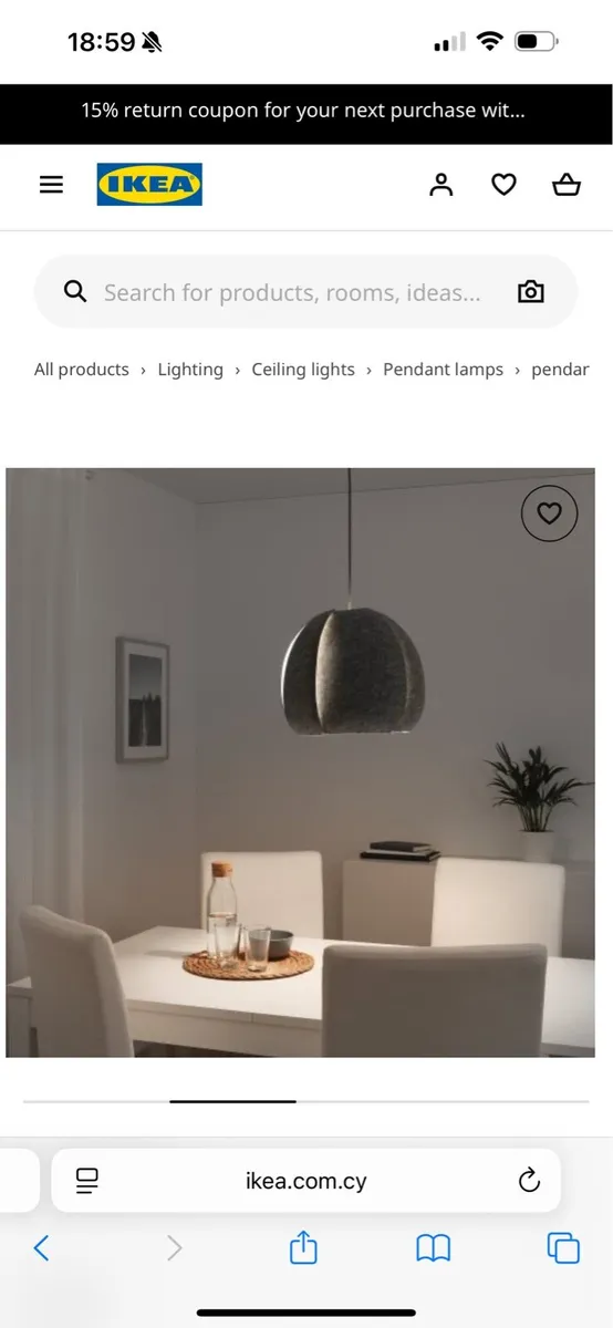 Brand new ceiling light - Image 1