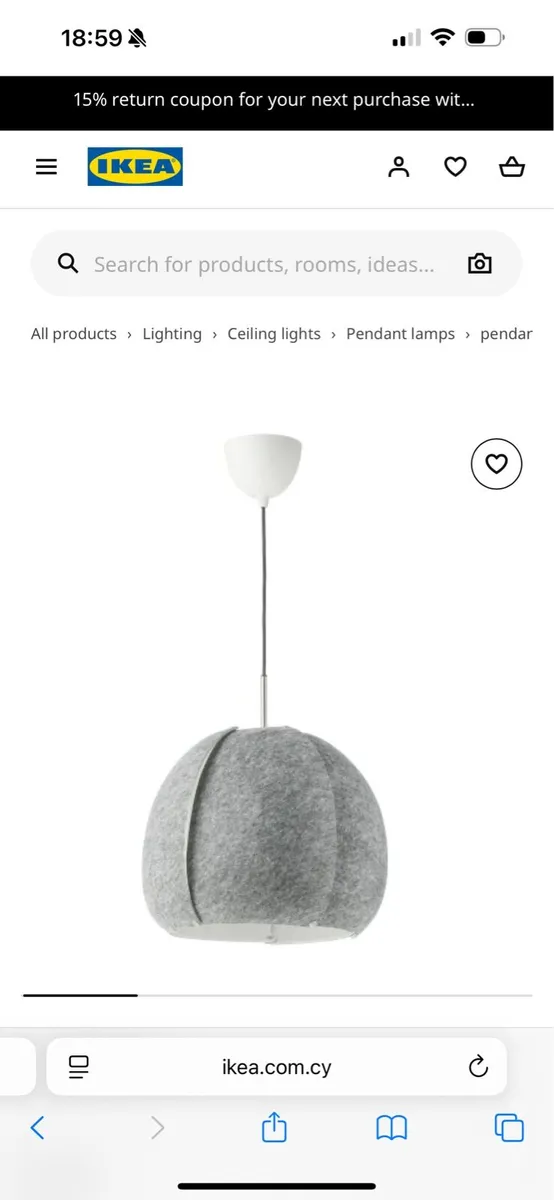 Brand new ceiling light - Image 2