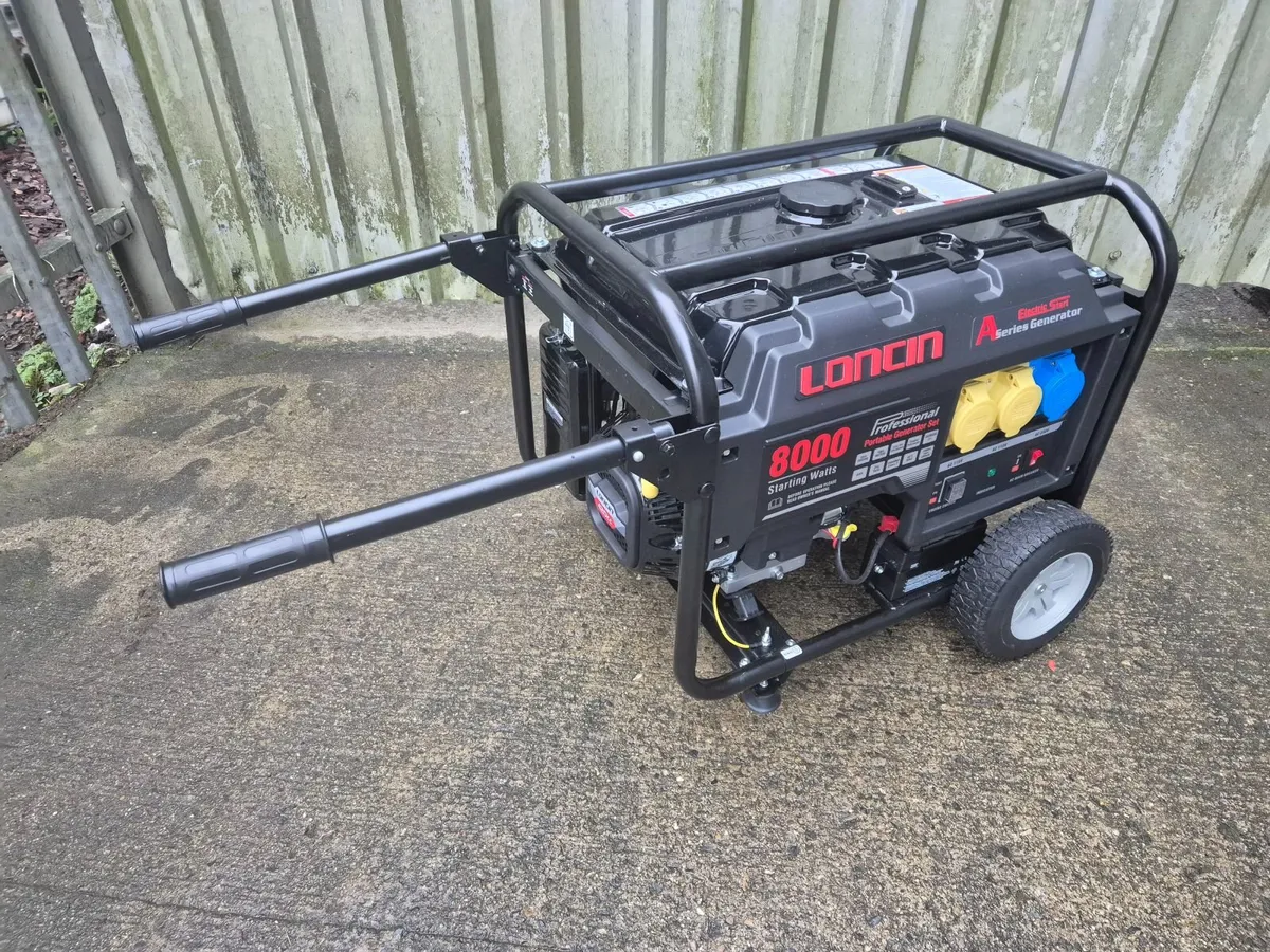 New Loncin 8Kva Generators - Image 1
