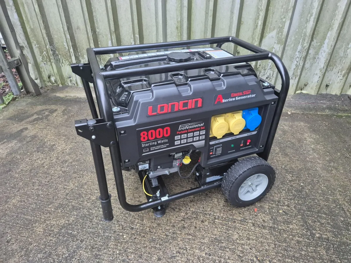 New Loncin 8Kva Generators - Image 2