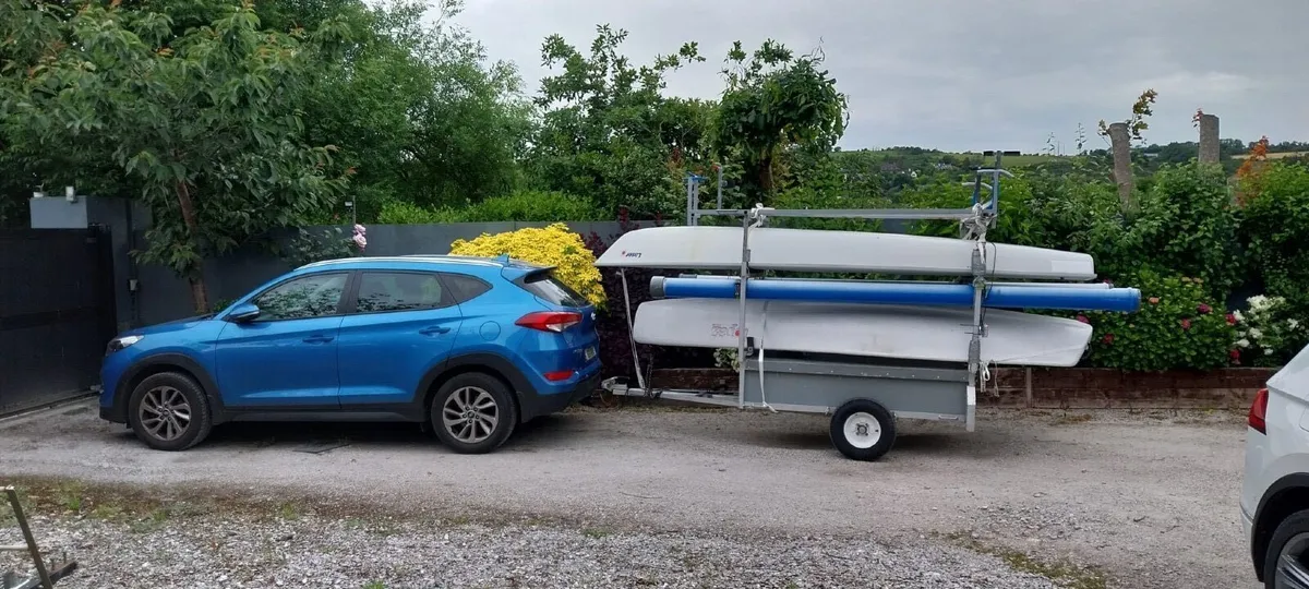 Laser Sailboat + Brownlows Double Trailor - Image 3