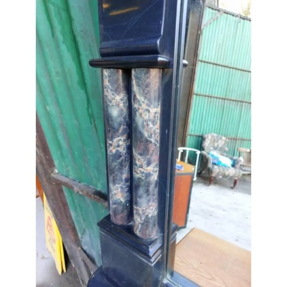 Timber Overmantle Mirror – KAS373 - Image 2