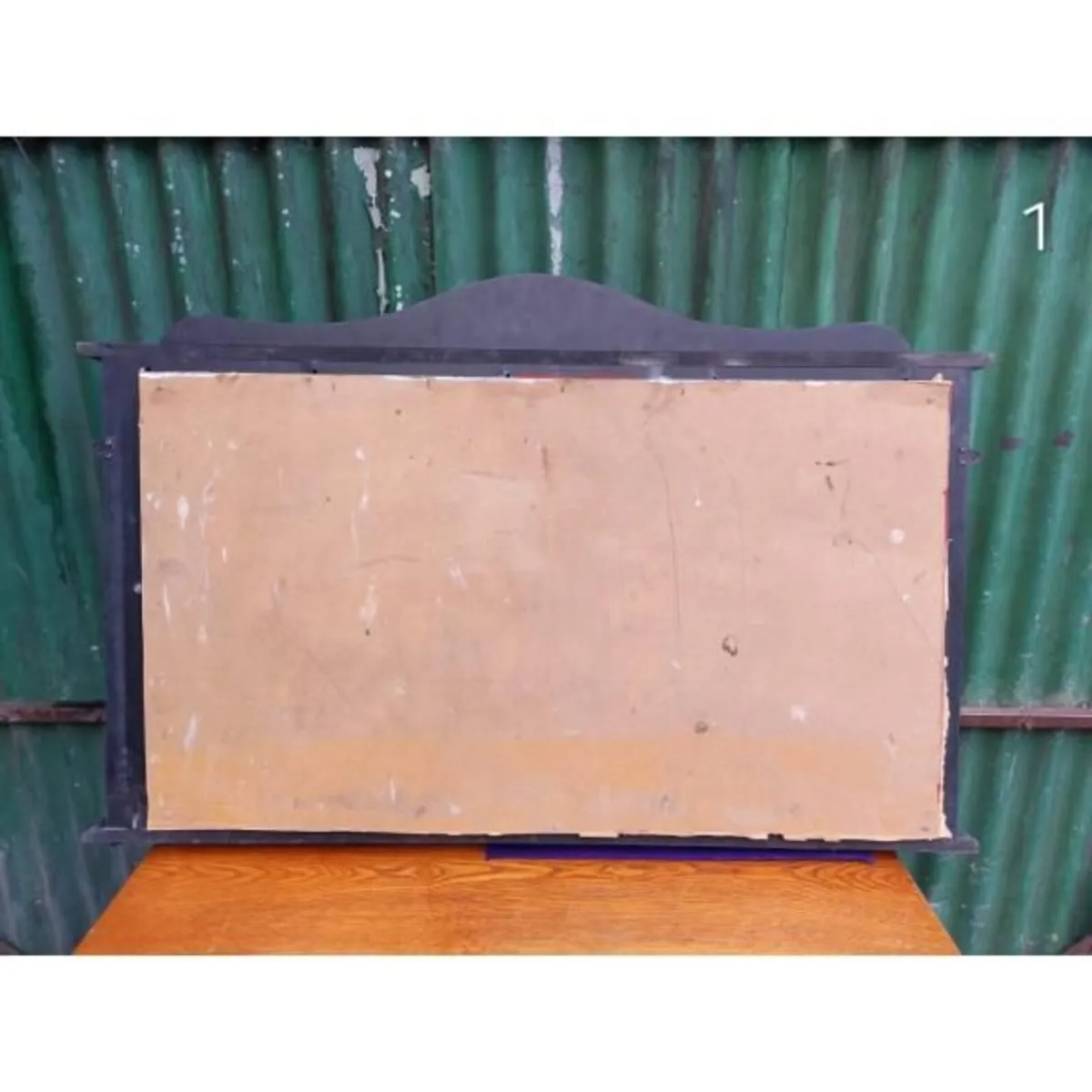 Timber Overmantle Mirror – KAS373 - Image 3