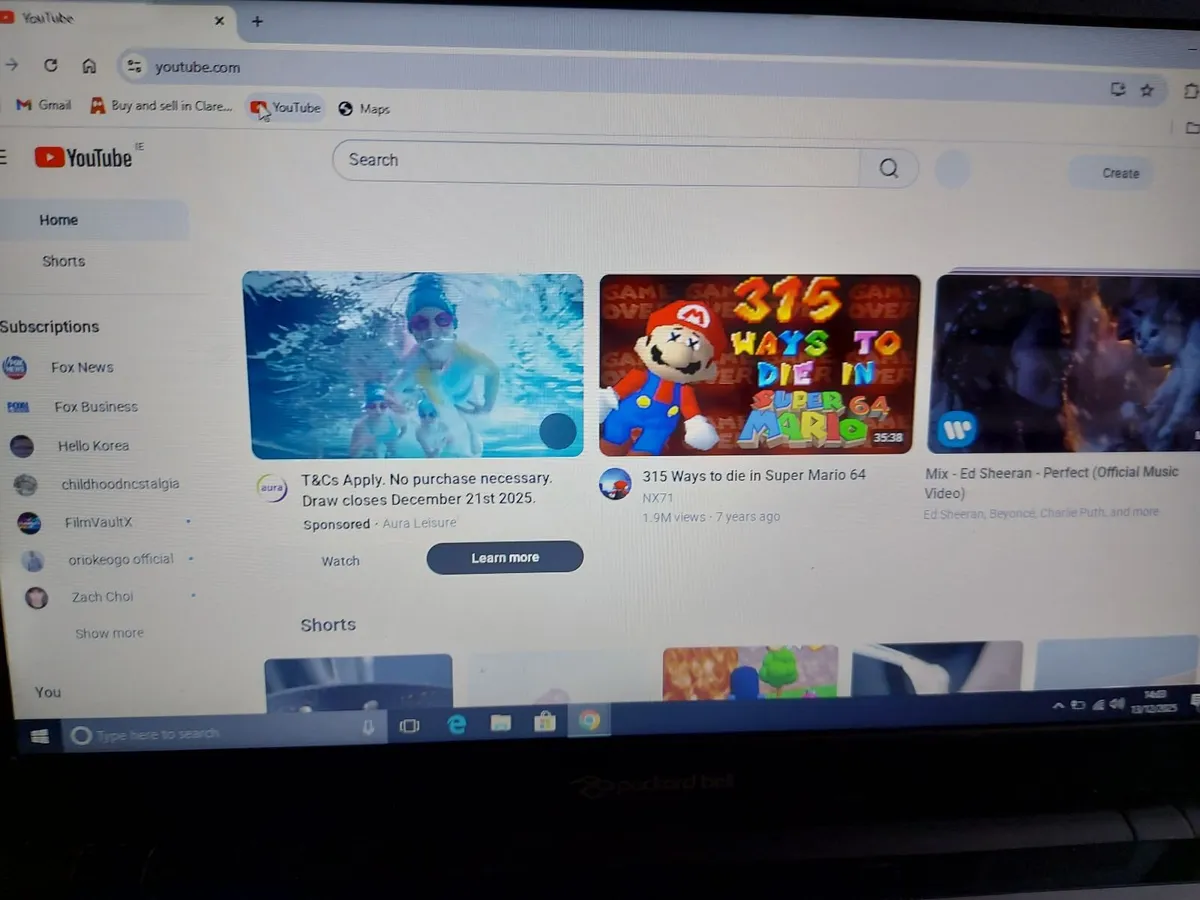 Packard Bell 15.6 Laptop, EasyNote TE69KB, 8GB 1TB - Image 4