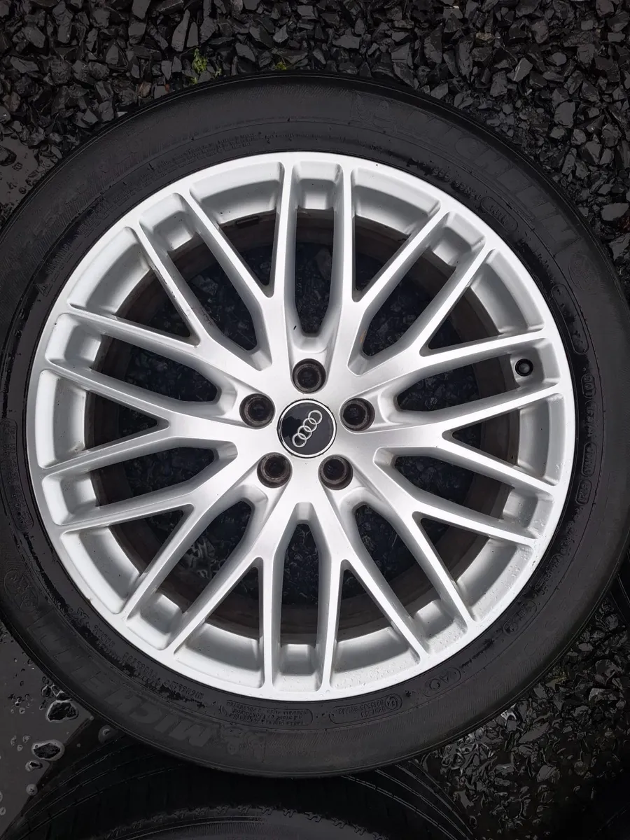 20" Genuine Audi Q5 S Line Alloys with tyres - Image 2