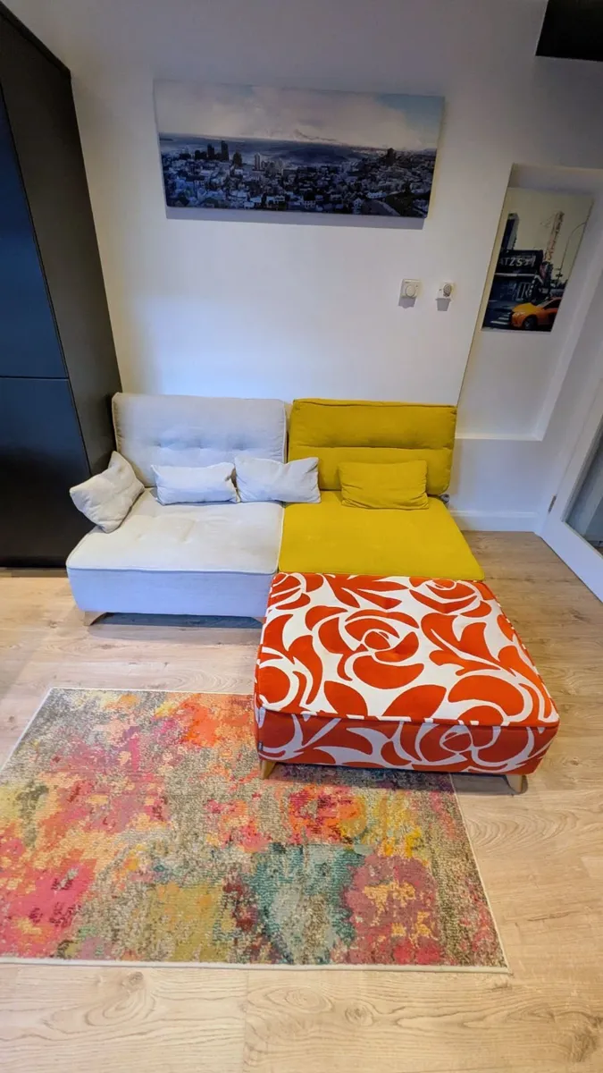 Sofa FOR SALE: Designer Fama Arianne Love 3-Piece - Image 1