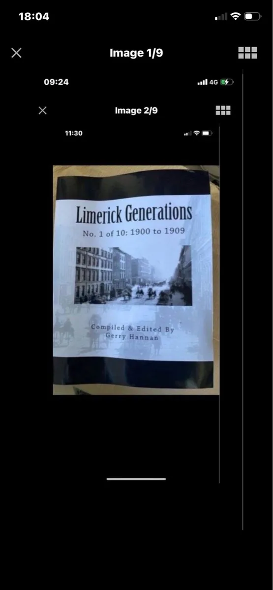 Signed Limerick Generations 1900-1909 - Image 1