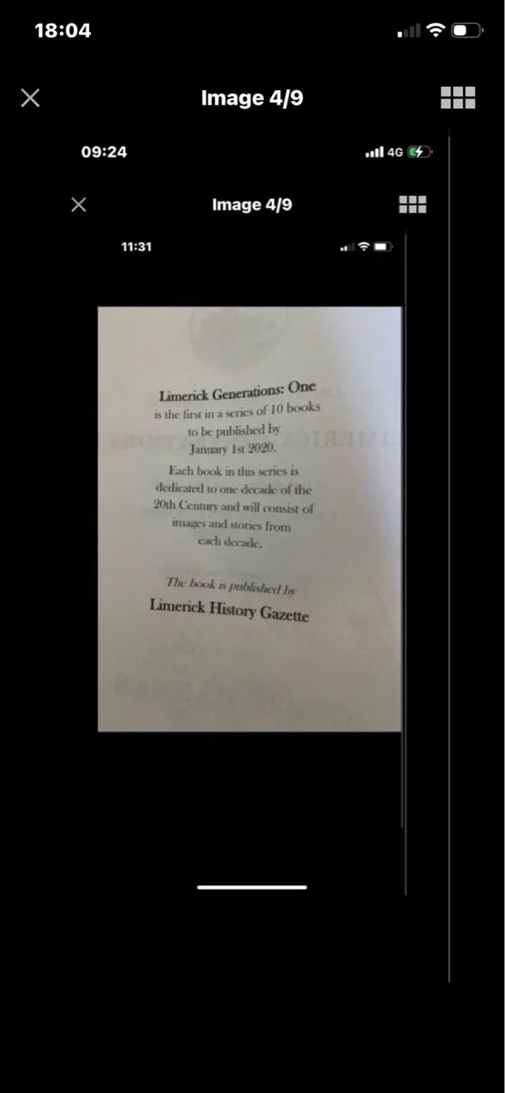 Signed Limerick Generations 1900-1909 - Image 4