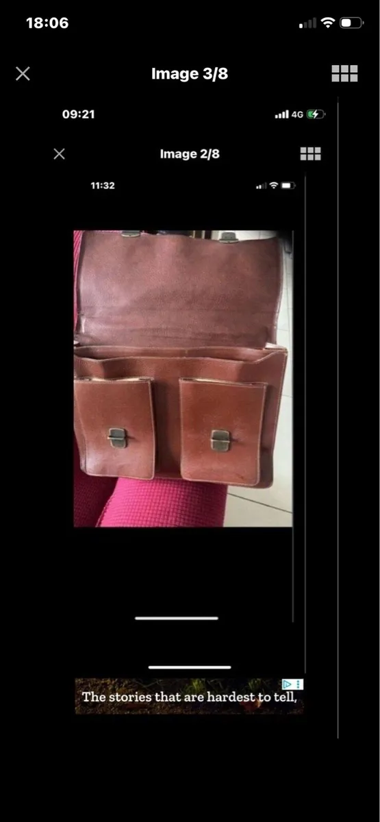 Leather Laptop Bag/ Briefcase - Image 3