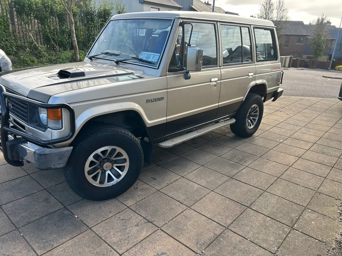 89 Mitsubishi pajero long test tax vintage - Image 2