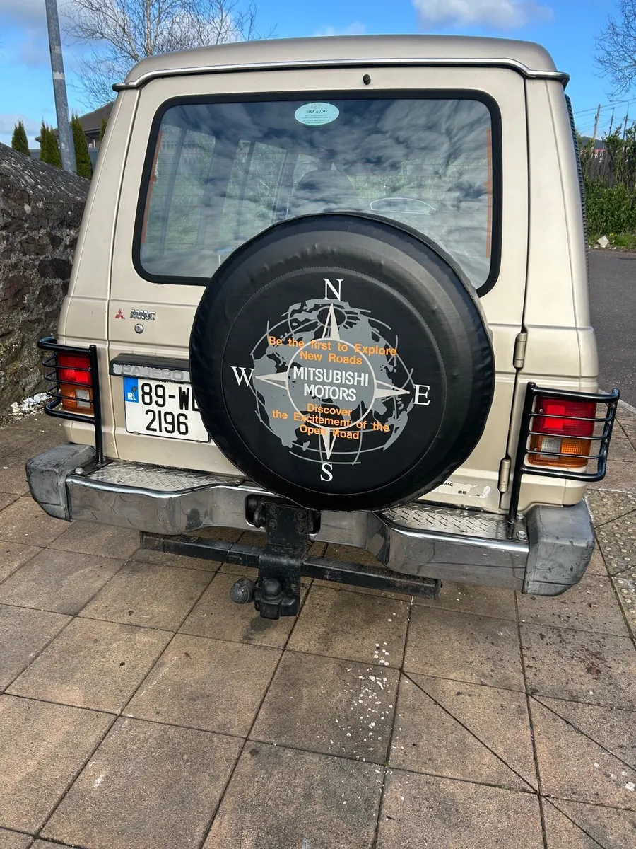 89 Mitsubishi pajero long test tax vintage - Image 4