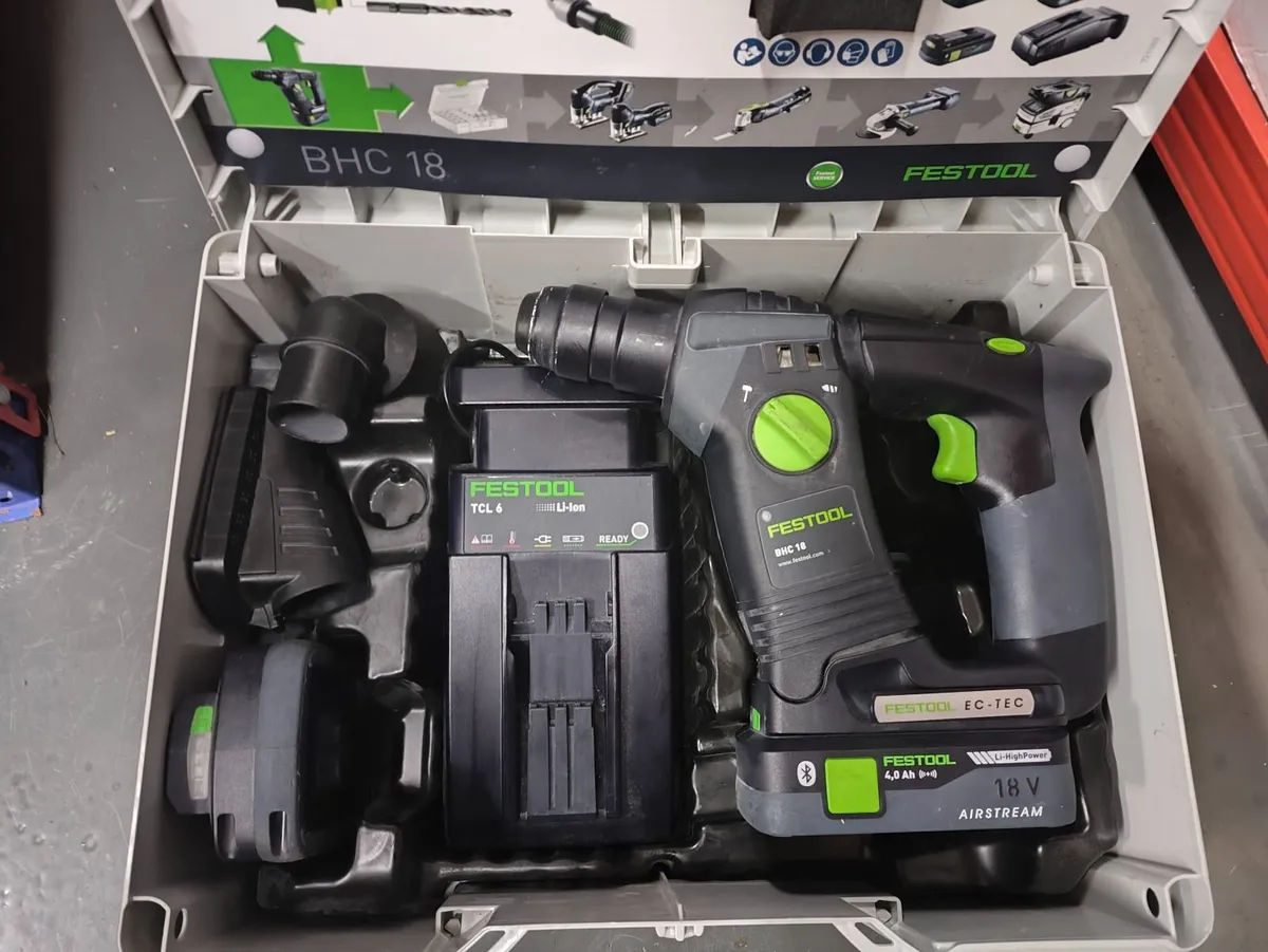 Festool bhc18 sds drill