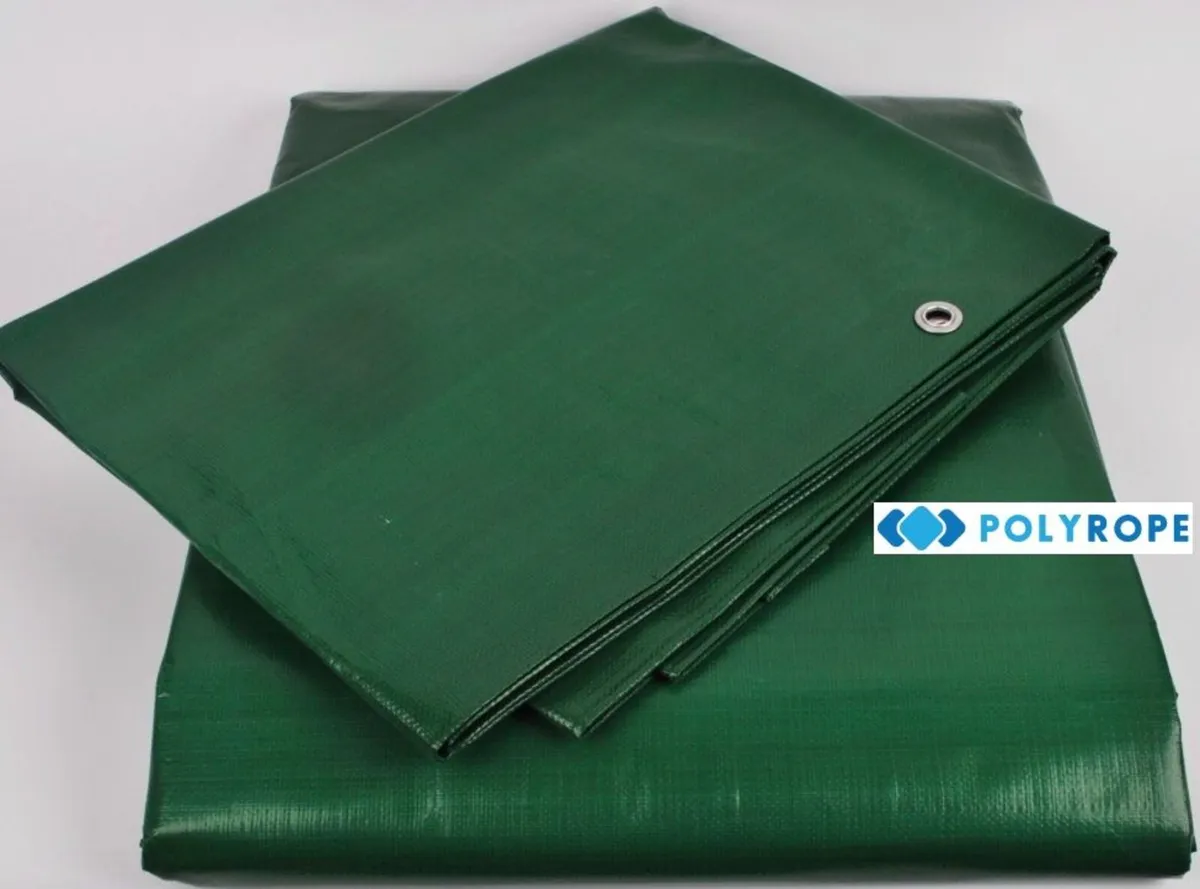 Building roof heavy tarpaulin cover - Image 2