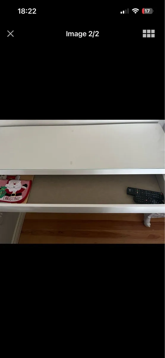 Makeup Table with Glass Top - Image 2