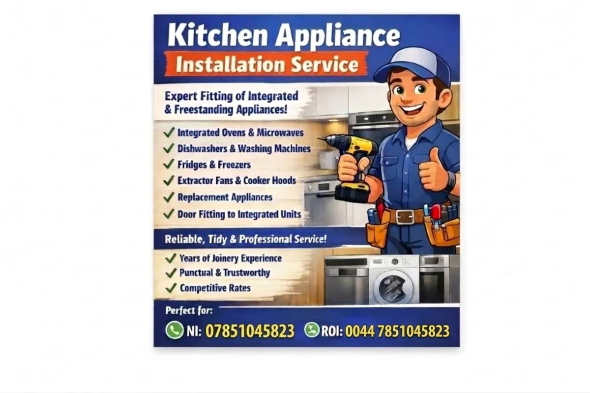 Appliance installation