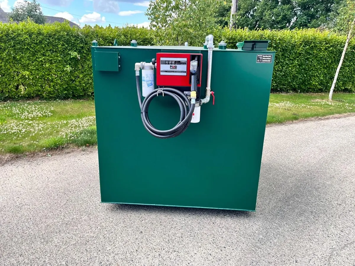 2700 Litre Diesel Tank Bunded Steel - Image 1