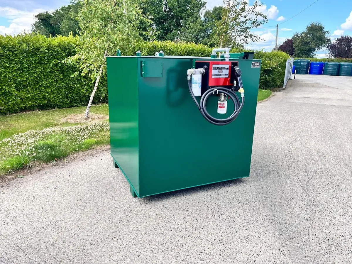 2700 Litre Diesel Tank Bunded Steel - Image 4