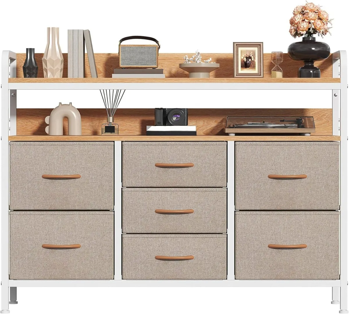 7-Drawer Fabric Chest Of Drawers for Bedroom - 4 - Image 1