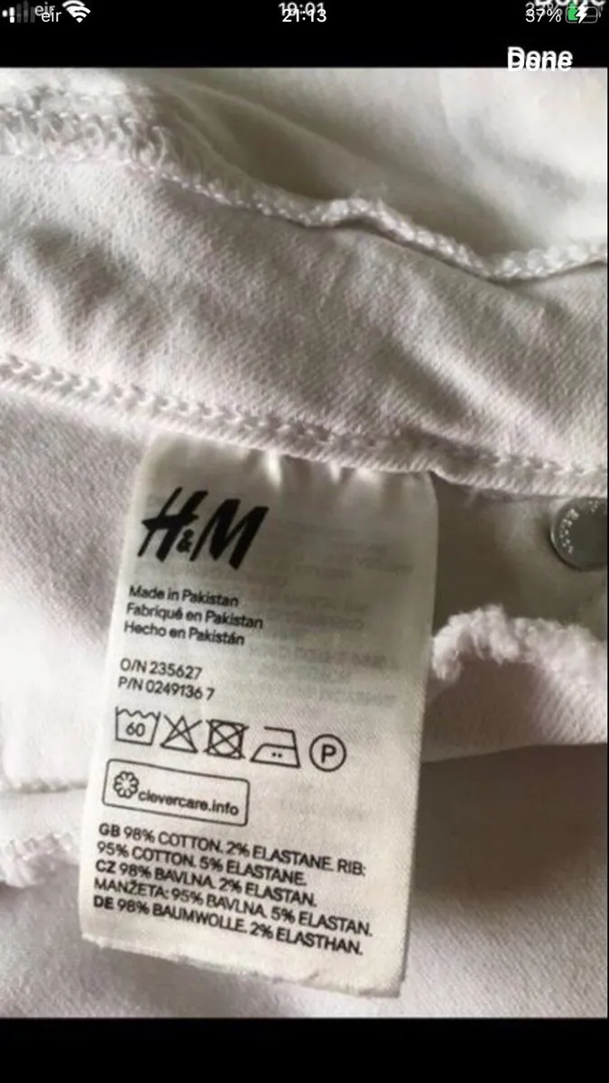 Ladies maternity jeans size 8 €10 - Image 3