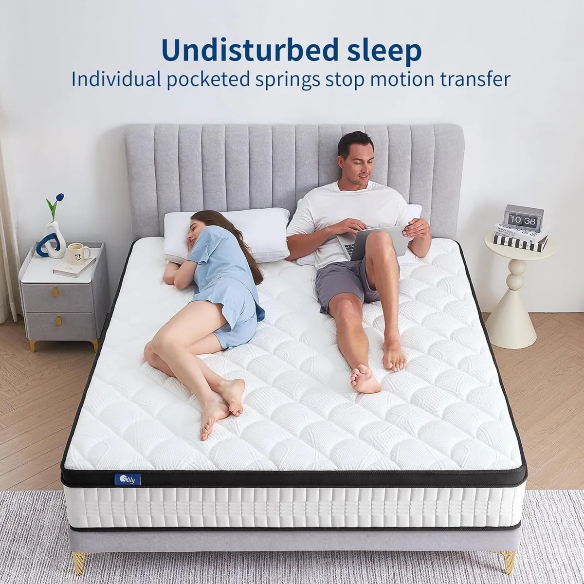 12 Inch Small Double Mattresses 4ft for Back Pain - Image 4
