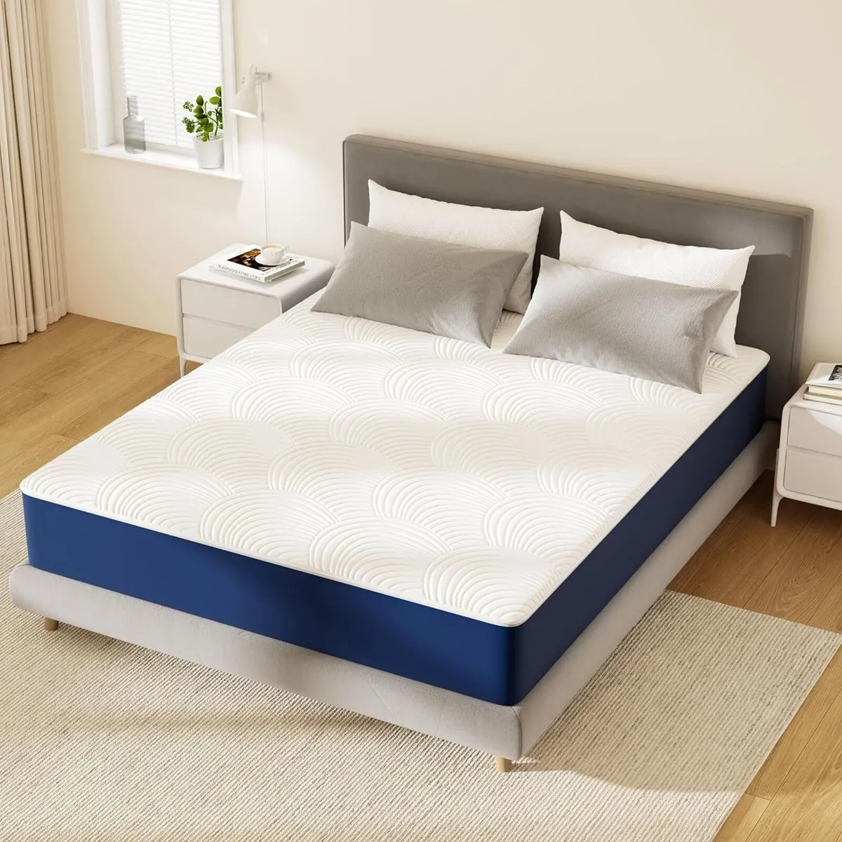 4FT6 Double Mattress 135x190x25cm – 10 Inch H3 - Image 1